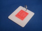 Silk-Screened Keyring